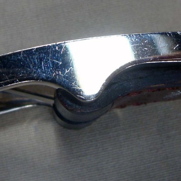 AUTH HERMES INDIANA THIN H LEATHER BELT & BUCKLE - Picture 9 of 10